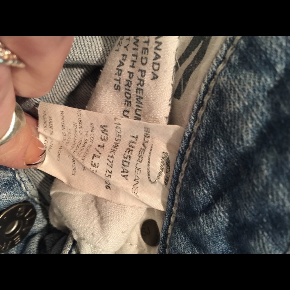 Silver Tuesday Jeans